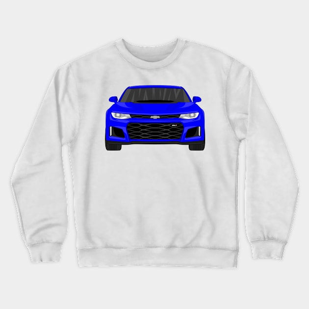 CAMARO BLUE Crewneck Sweatshirt by VENZ0LIC